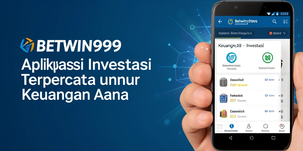 Antarmuka aplikasi BETWIN999 yang intuitif dan informatif.