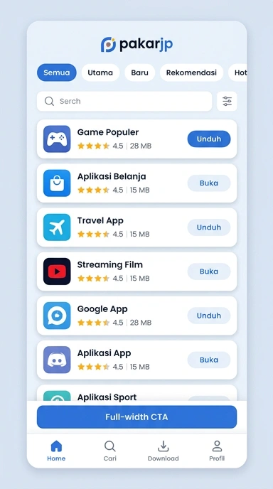 Akses Mudah ke Aplikasi Populer di pakarjp — Unduh Sekarang